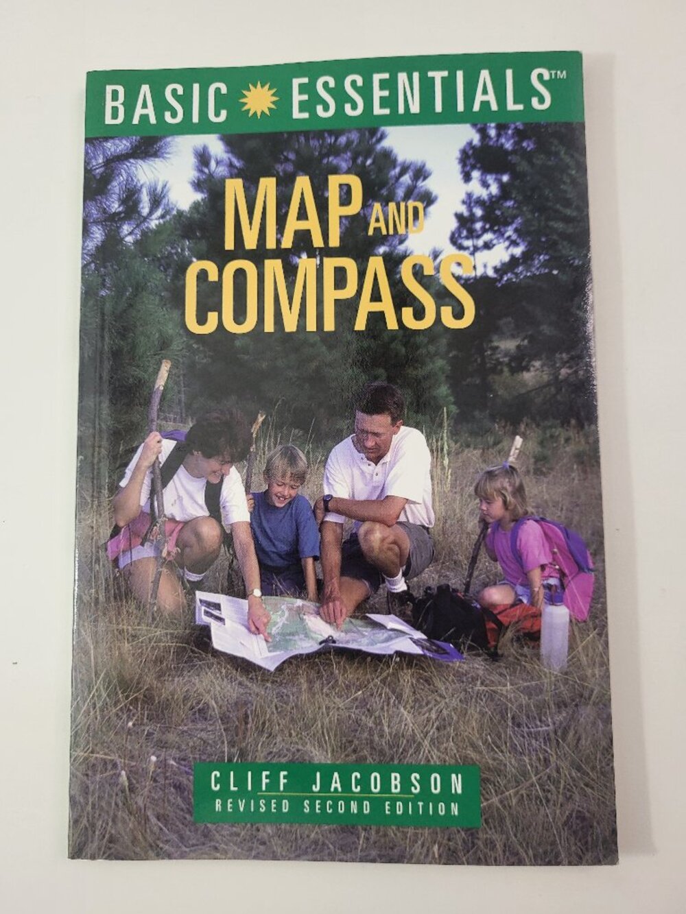 Basic Essentials Map and Compass Cliff Jacobson Revised Second Edition 1999